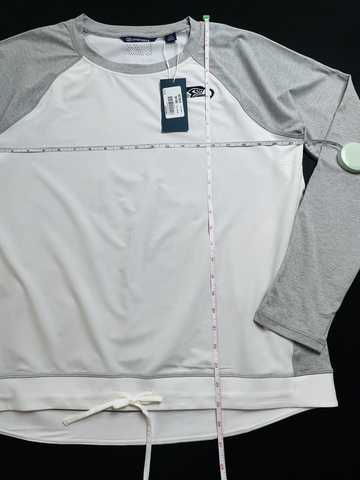 Cutter & Buck Women’s Golf Top Long Sleeve Sweatshirt Sz L