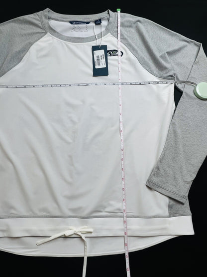 Cutter & Buck Women’s Golf Top Long Sleeve Sweatshirt Sz L