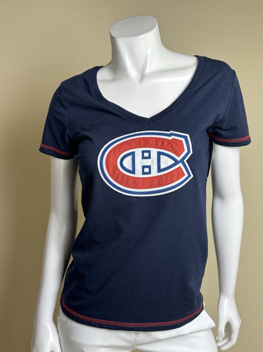 LeverWear Women's Canadiens Logo shirt Sz M   (B.170)