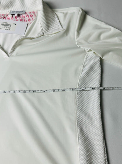 FIA Green California Women’s Top Sz L Golf Shirt. (B.95)