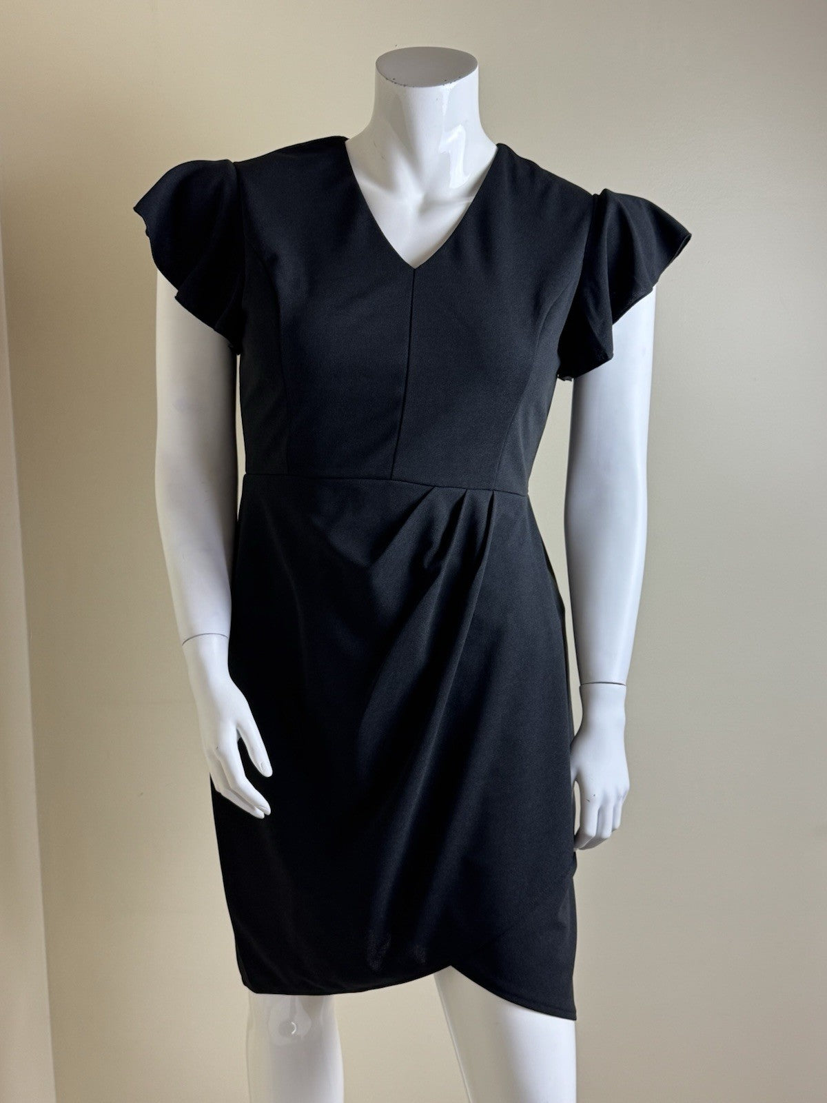 Manydress Women’s Black Midi Dress Sz XL.      (B.181)