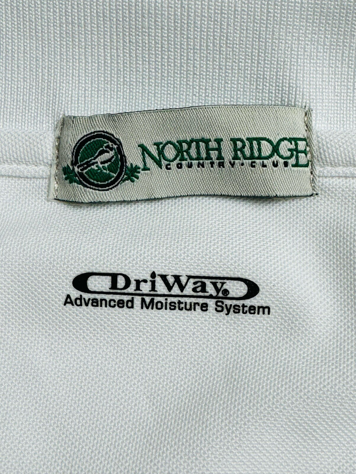 NORTH RIDGE Women’s Golf Shirt White Top Sz XL           (B.88)