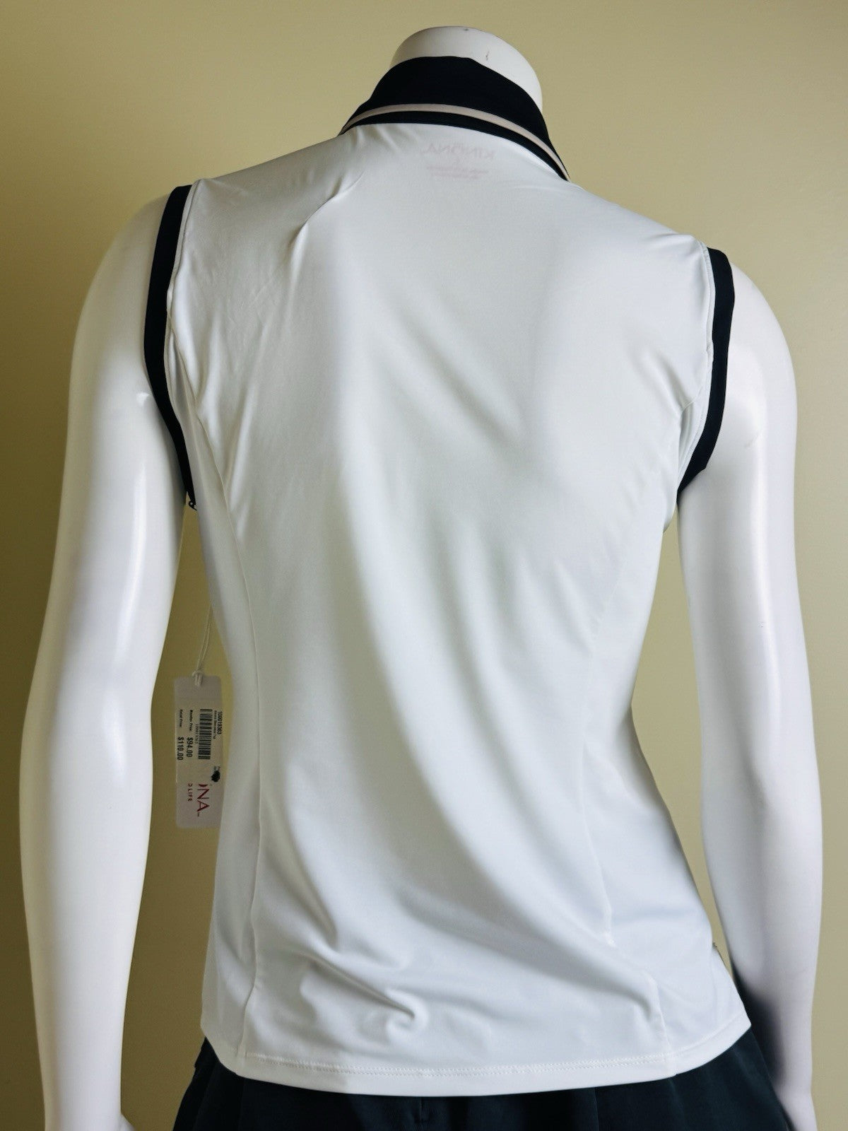 KINONA Women’s Sleeveless Golf Shirt Sz S   (B.158)