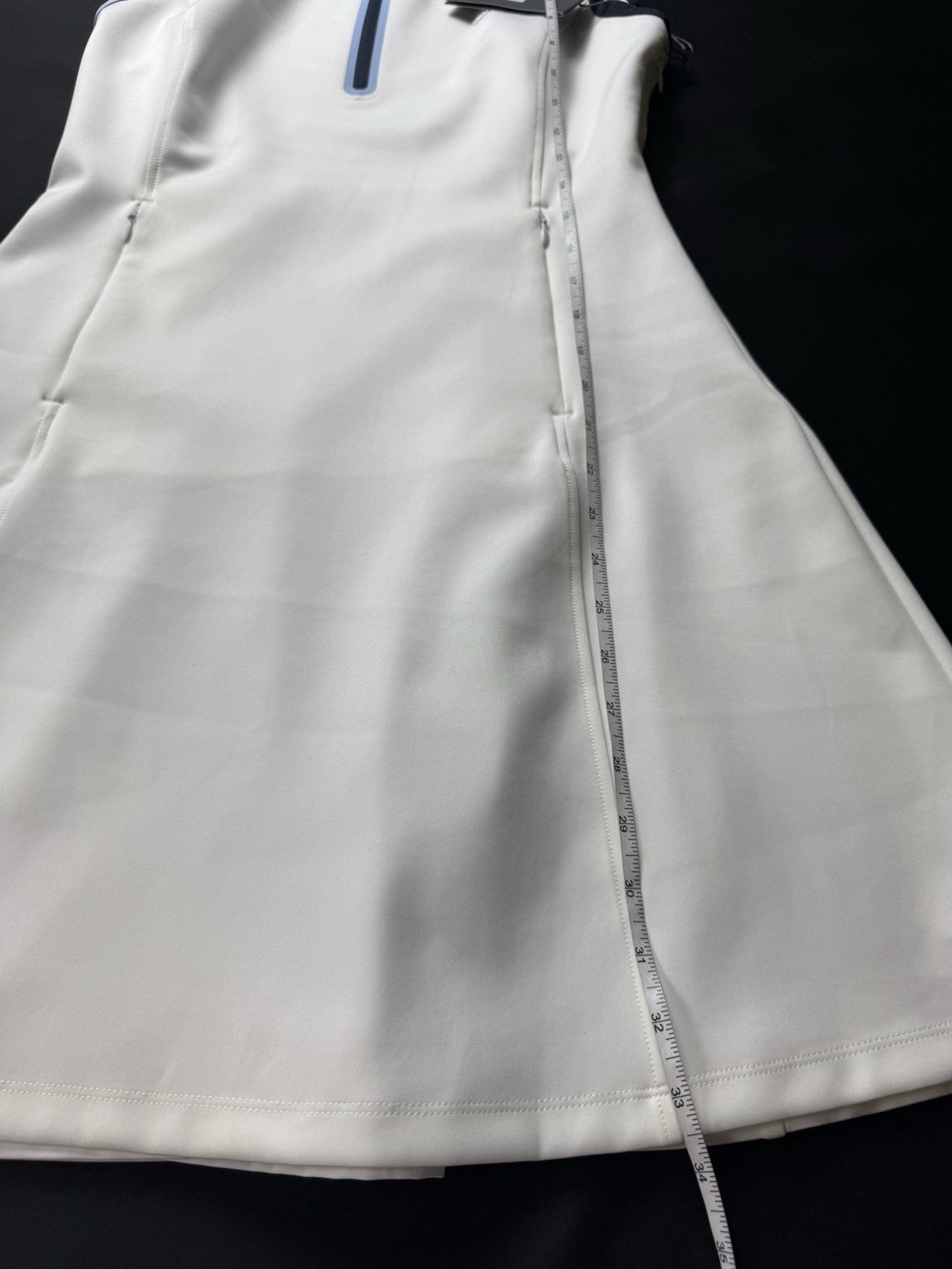 G /Fore Women’s White Sleeveless Dress Sz M.  (B.158)