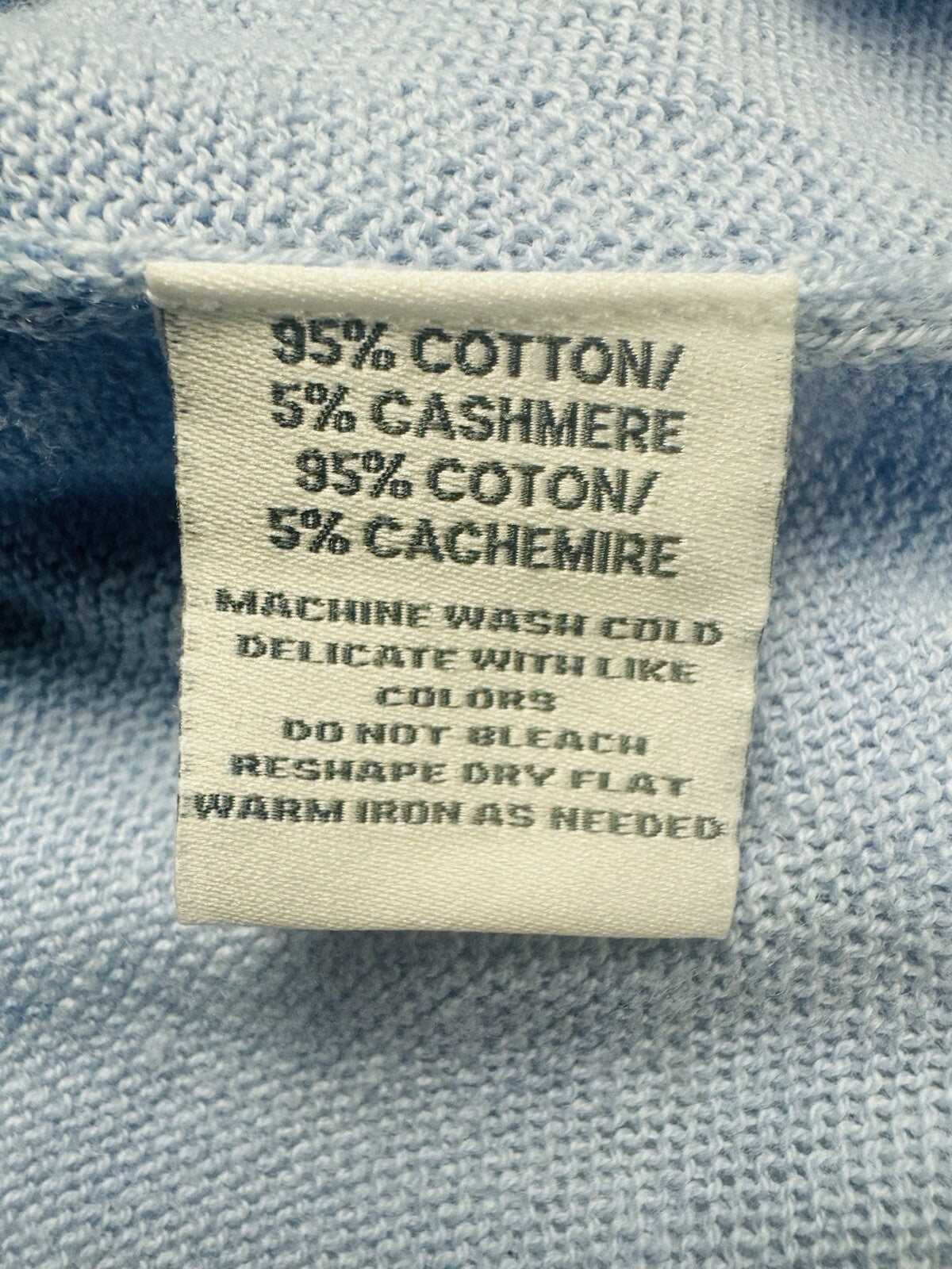 Alashan Cashmere Women’s Blue Cardigan Size  XL. (B.109)