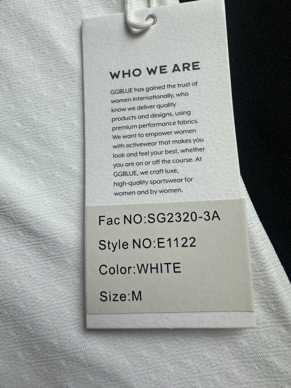 GG Blue Women's Golf Polo Shirt Sz M.     (B.162)