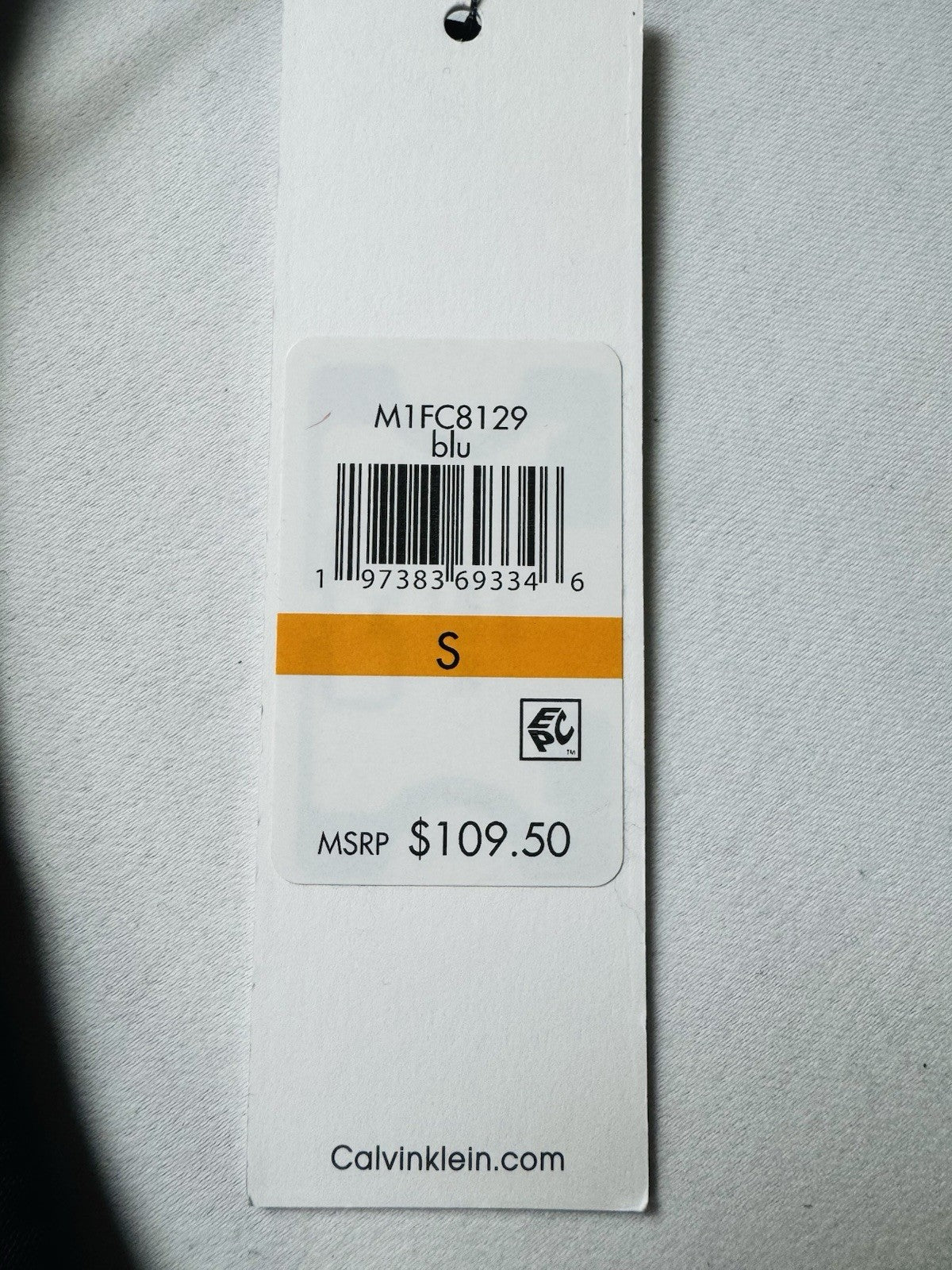 $109 Calvin Klein Women’s Navy Cardigan Sz S     (B.150)