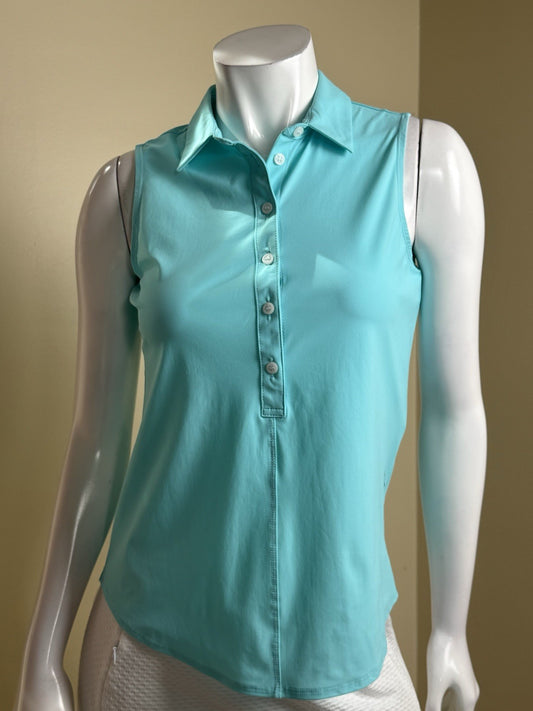 Foray Golf Women’s Sleeveless Golf Polo Shirt Sz XS.      (B.174)