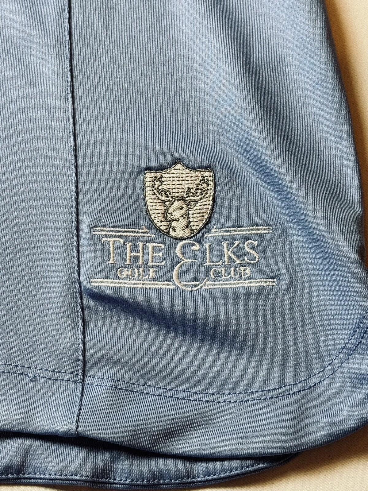 Kate Lord Women’s Size 2XL Short Sleeve Polo Golf Shirt Blue.    (B.53)