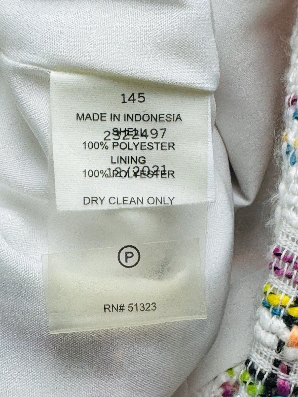 Riley & Rae Women's Tweed Mini Skirt Size 12. (B.91)