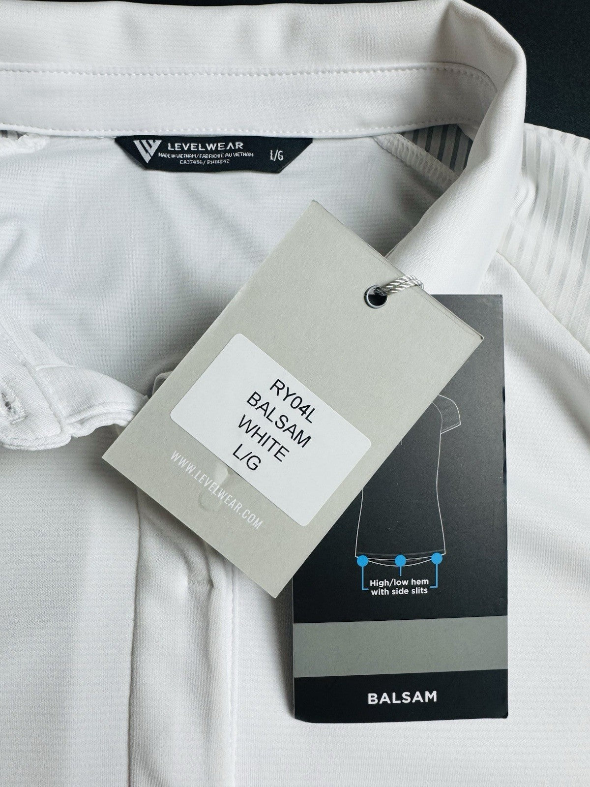 LeverWear Women's Golf Polo Shirt Sz  L.    (B.159)