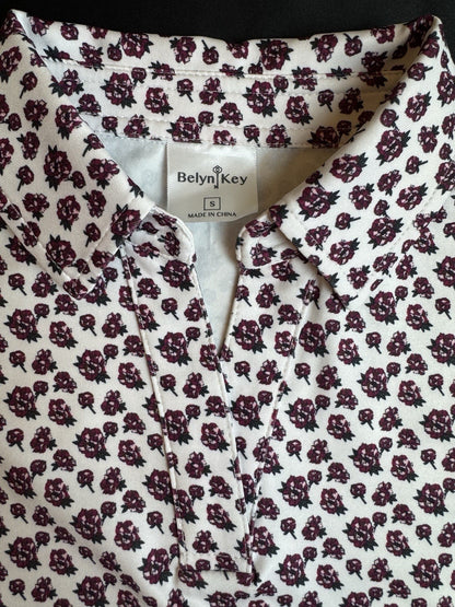 BELYN KEY Women’s Golf Shirt Sz S.    (B.165)