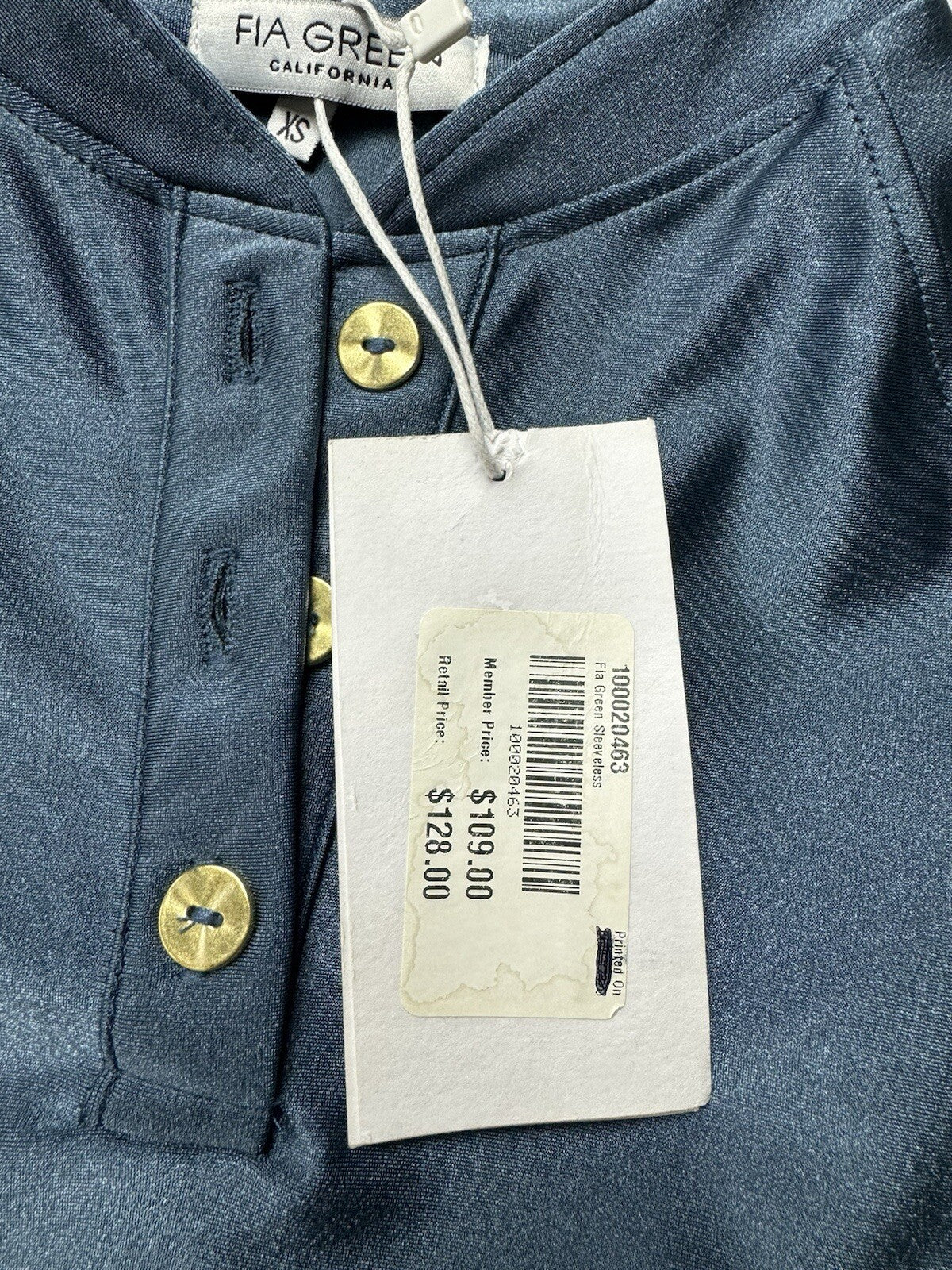 FIA Green California Women’s Top Sz XS Golf Shirt. (B.96)