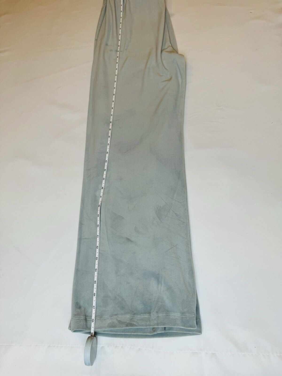 1. State Women’s Gray Velour Jumpsuit Size M