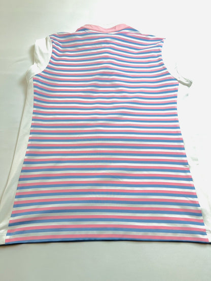 Lohla Sport Women’s Stripes Top Sz L Golf shirt