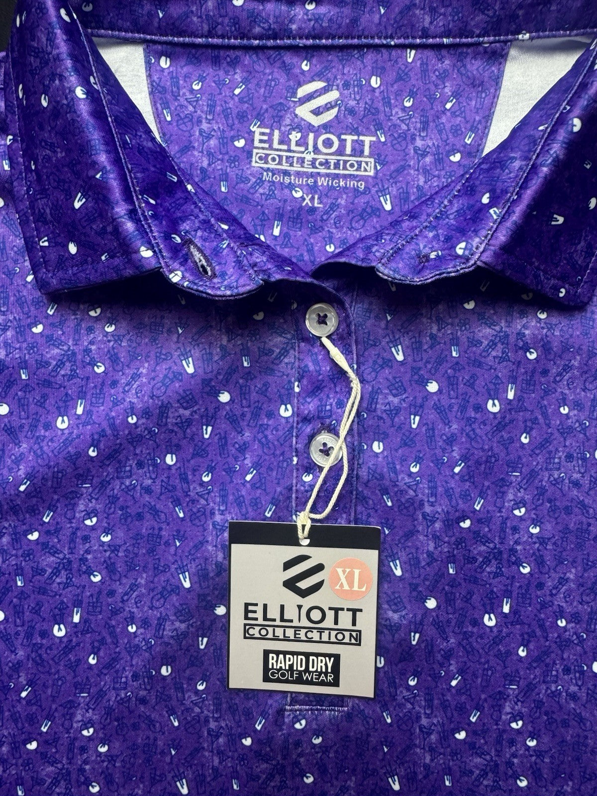 Elliott Collection Women’s Golf Polo Shirt Size XL.      (B.159)