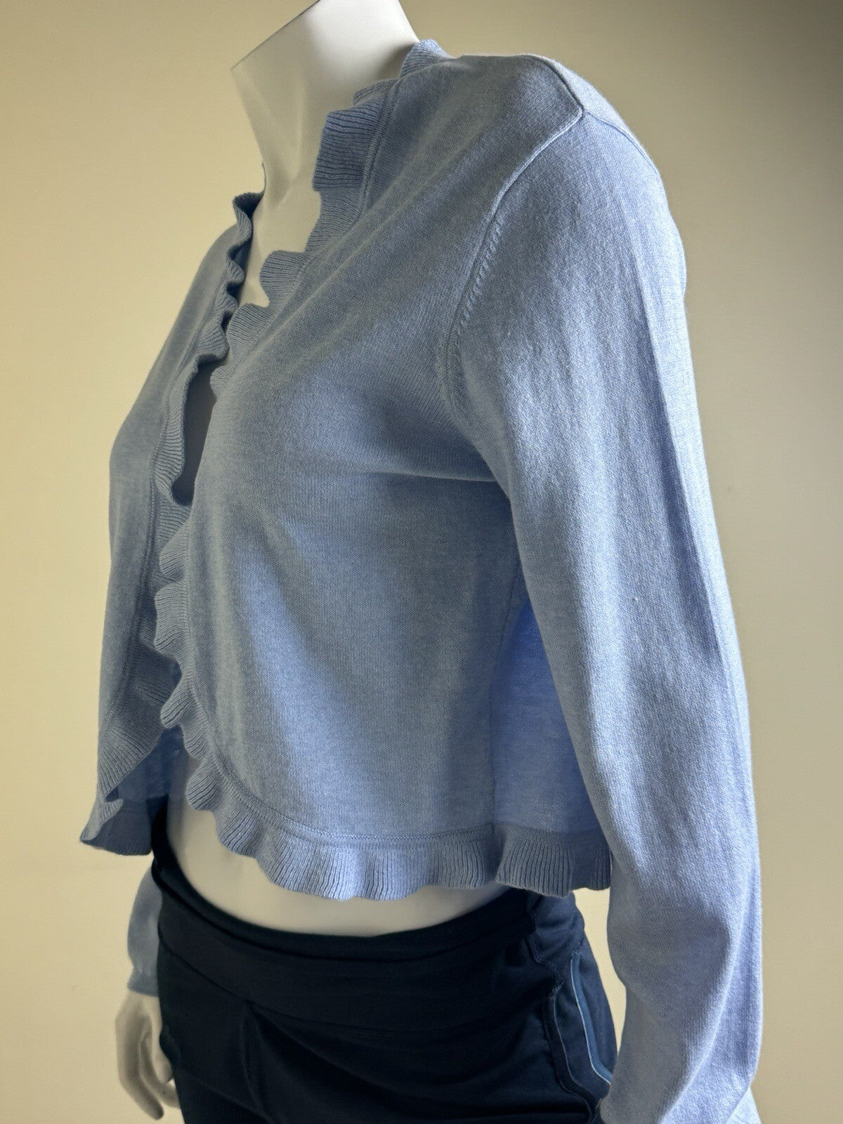 Alashan Cashmere Women’s Blue Cardigan Size XS   (B.109)