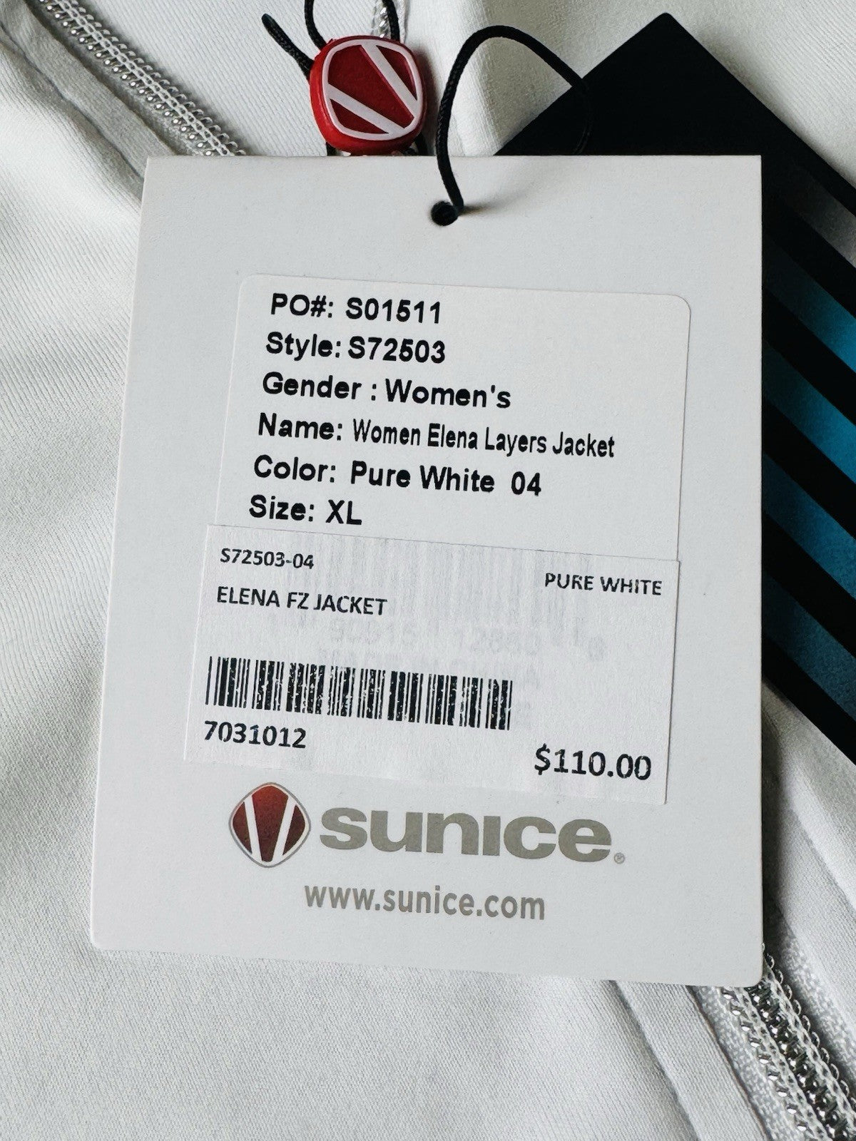 $110 SUNICE Women's Elena Layers Jacket  Sz XL.    (B.146)