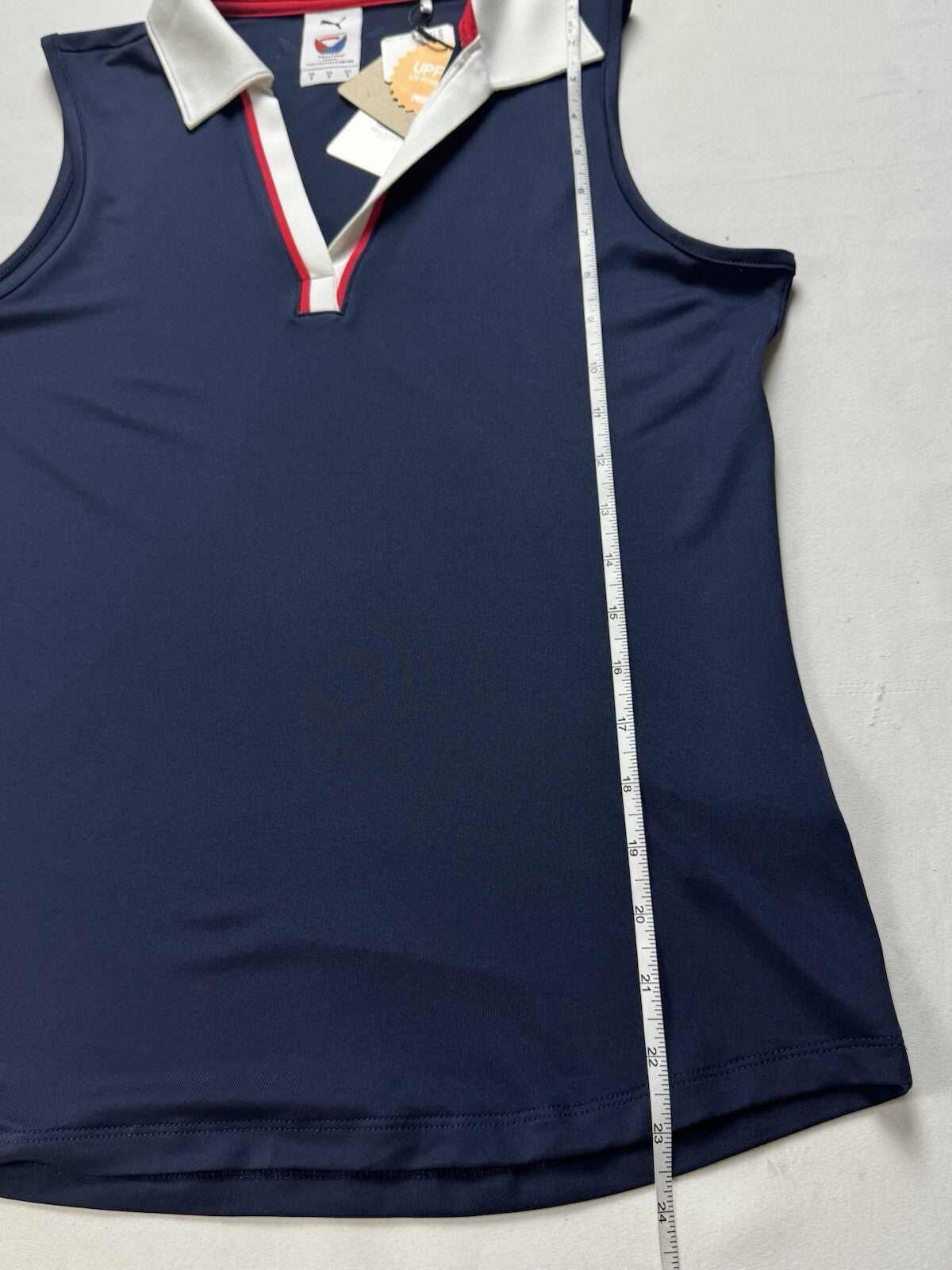 Puma Women’s Golf Shirt Sleeveless Sz S.  (B.142/5)