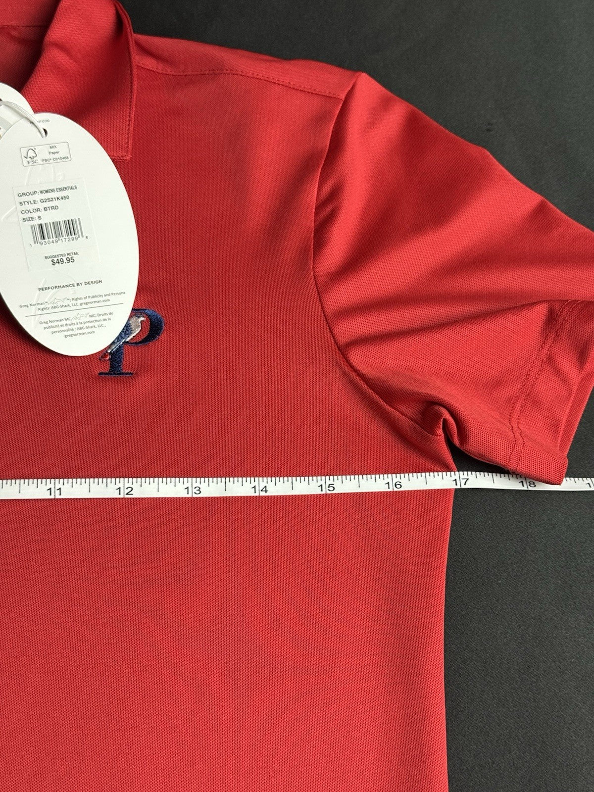 Greg Norman Women's Golf Polo Shirt Sz S         (B.172)