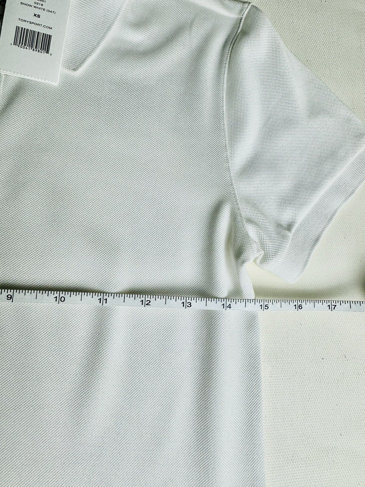 Tory Sport Women’s Golf,Tennis SHIRT White Sz XS. (01)