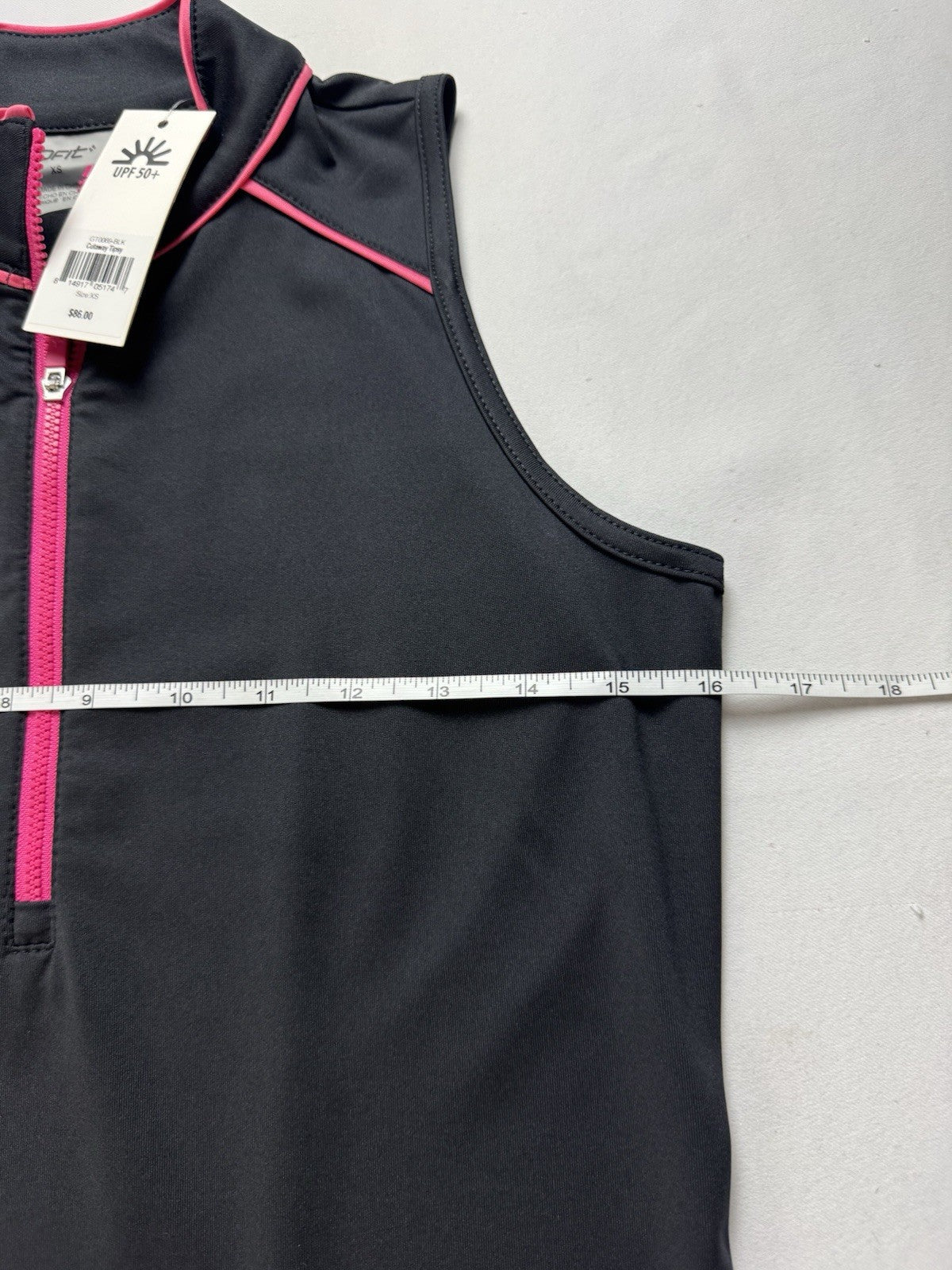 $86 JOFIT Women’s Cutaway Tipsy Golf Shirt Size XS      (B.156)