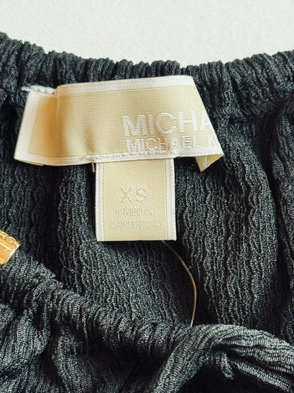 $110 Michael Kors Women’s Blouse Black Size XS Top.    (65)