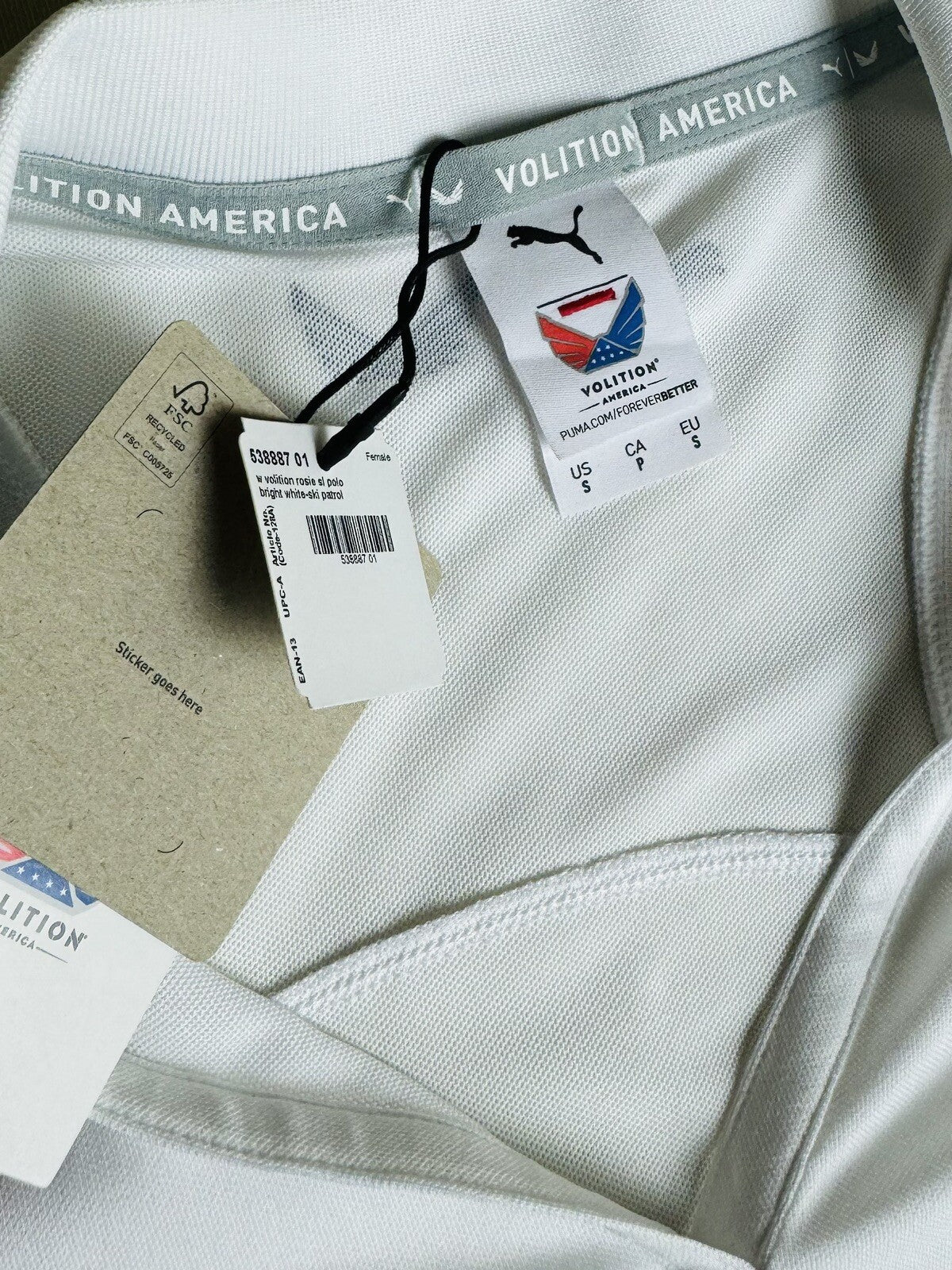 Puma Women’s Golf Shirt Sleeveless Sz S (B.01)