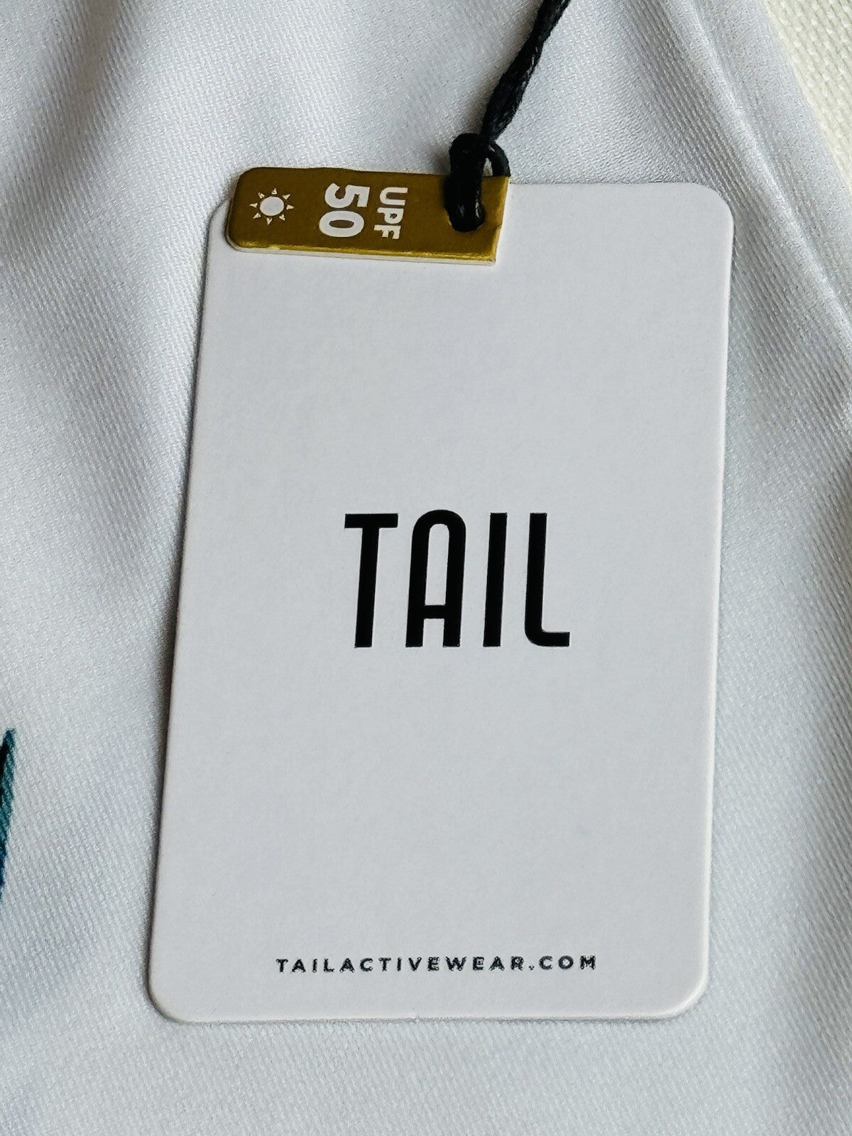 TAIL Golf Dress Women’s White /Lime Pattern Sz XL.  (54)