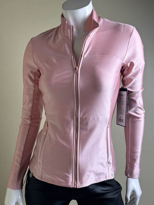 FORAY Women’s GOLF SHINE LAYERING JACKET Sz XS Pink   (B.104)
