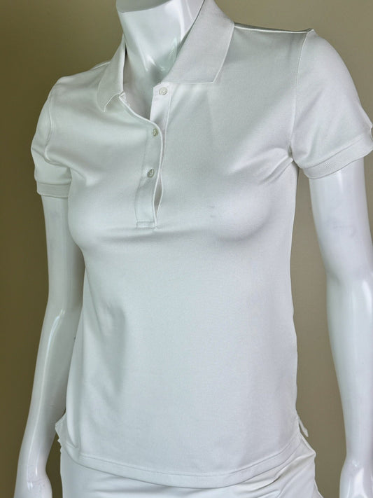 Tory Sport Women’s Golf,Tennis SHIRT White Sz XS. (01)