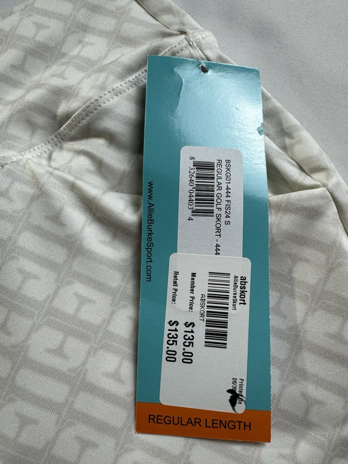 Allie Burke Women's Golf,Tennis Skort Sz S. (B.165)