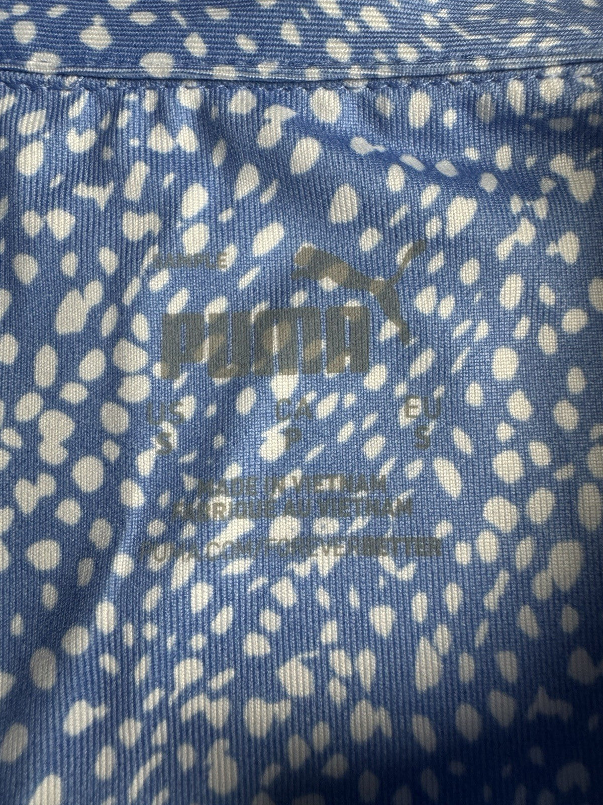 GG Blue Women's Golf Polo Shirt Sz S.     (B.162)