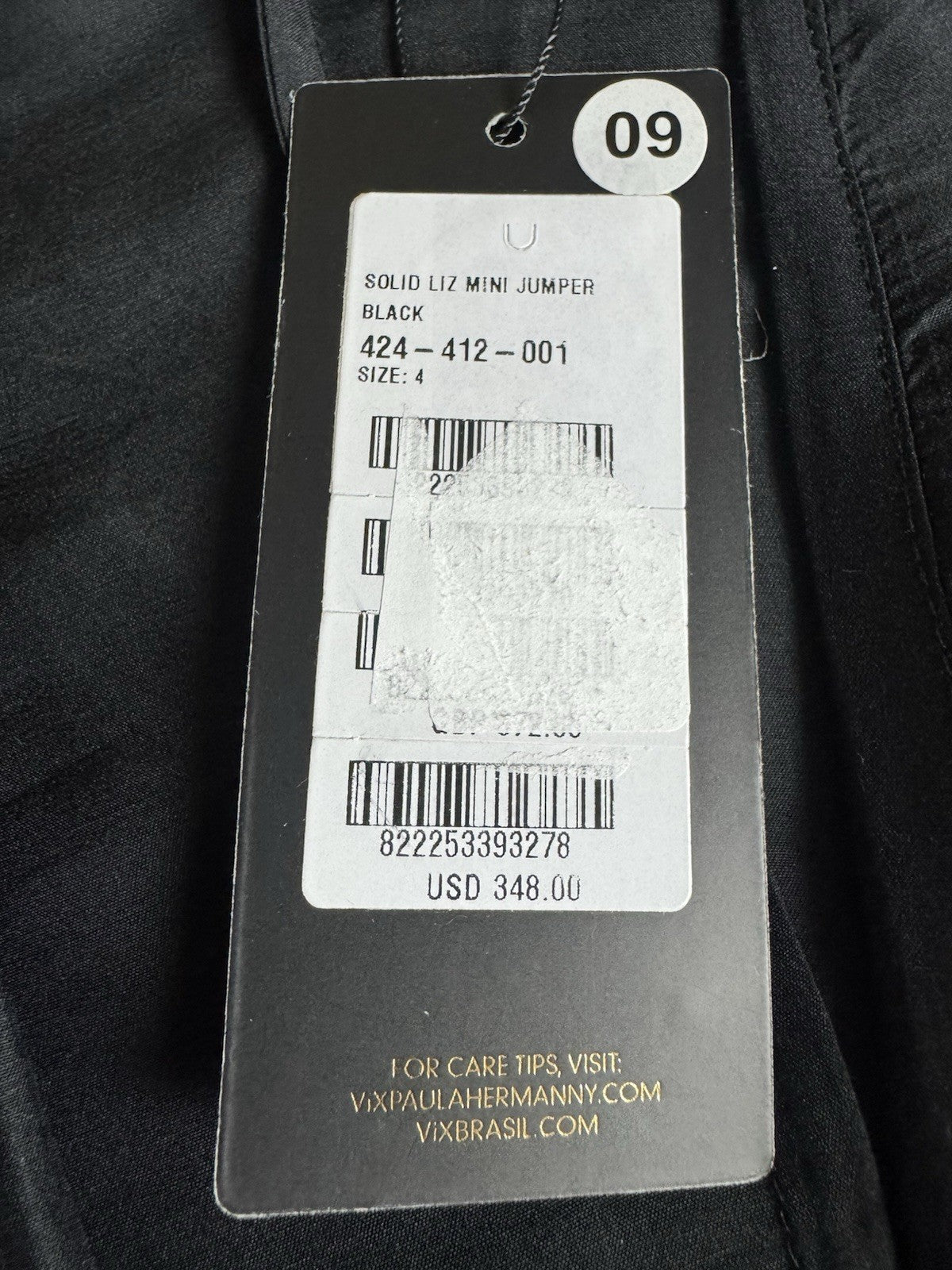 $348 Vix Paula Hermanny Liz Mini Jumper Sz 38-4.  (B.180)
