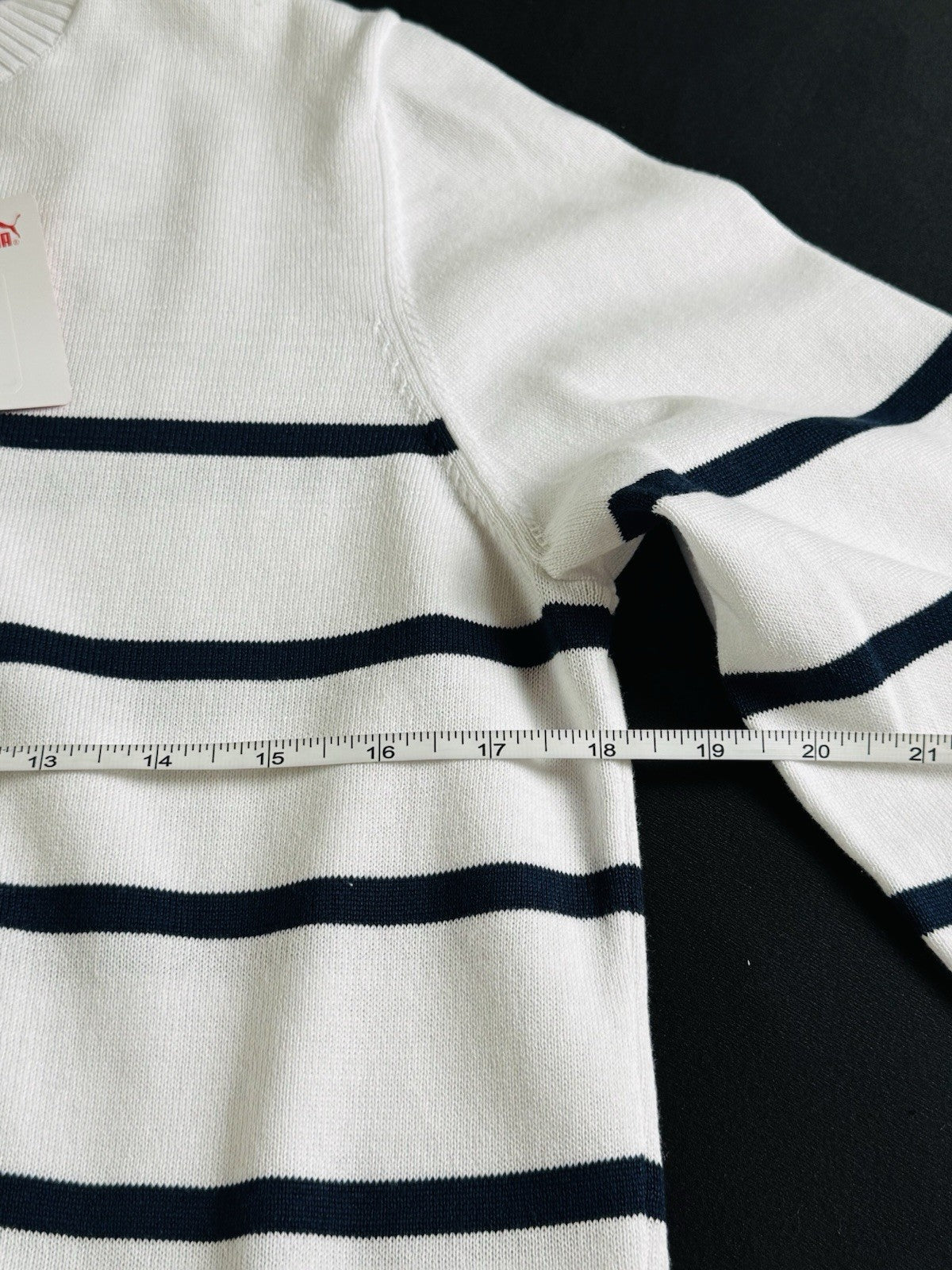 Puma Women's Golf Striped Sweater Size S.   (B.038/2)