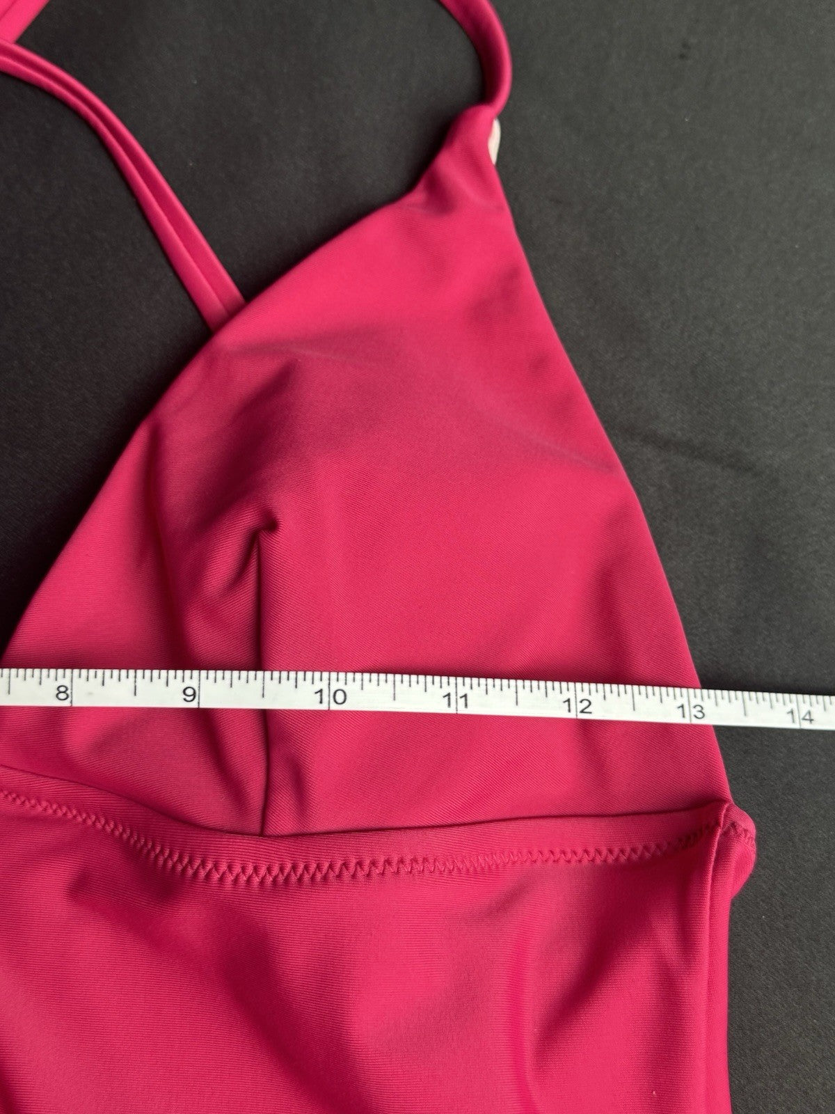 CUPSHE Women's Fuchsia 1Pc Bikini Size M    (B.174)