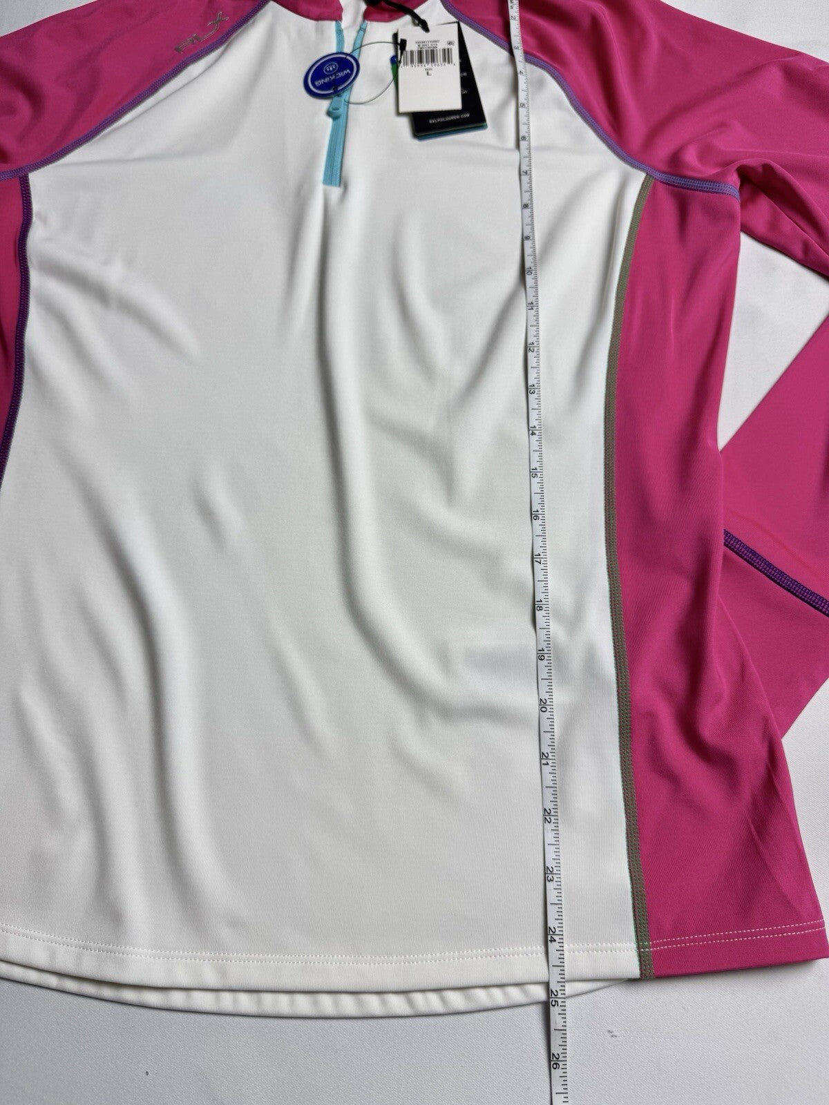 $148 Ralph Lauren Women’s Golf Sweatshirt Sz L     (B.121)