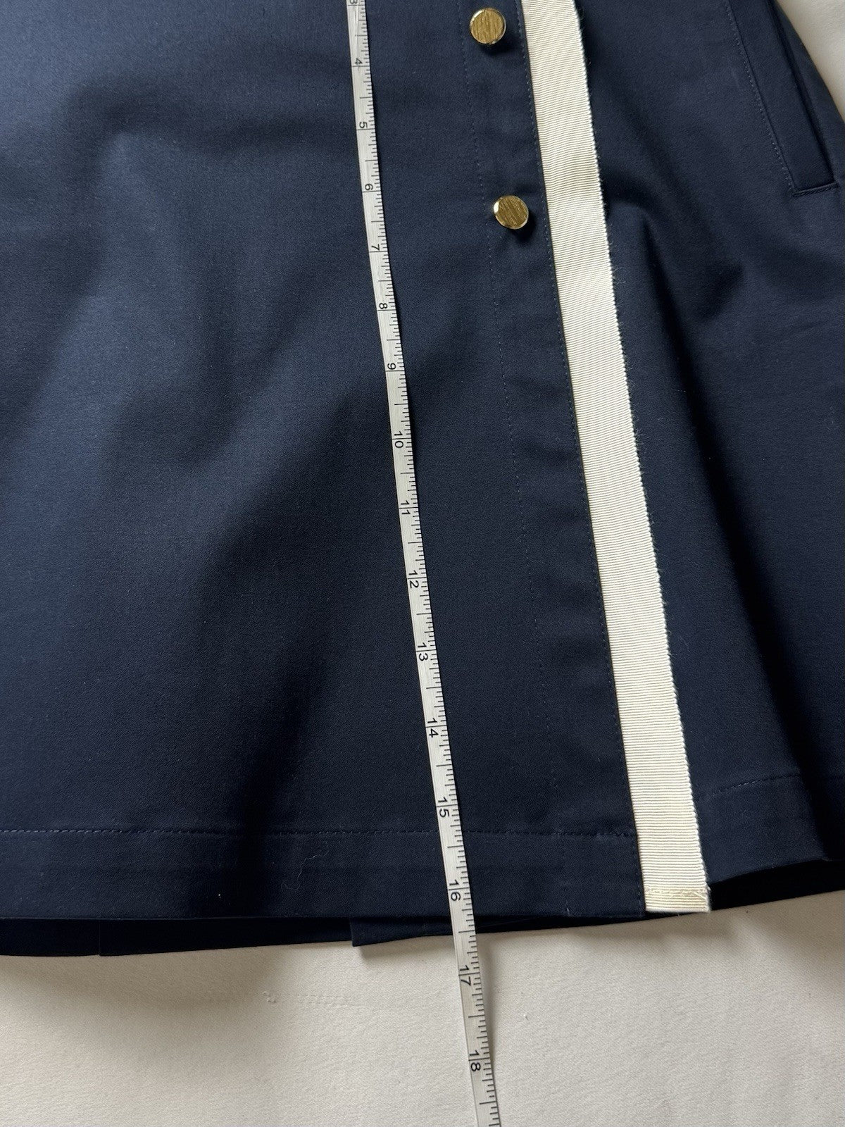 FIA Green California Women’s Navy Skort Skirt Sz L. (B.160)