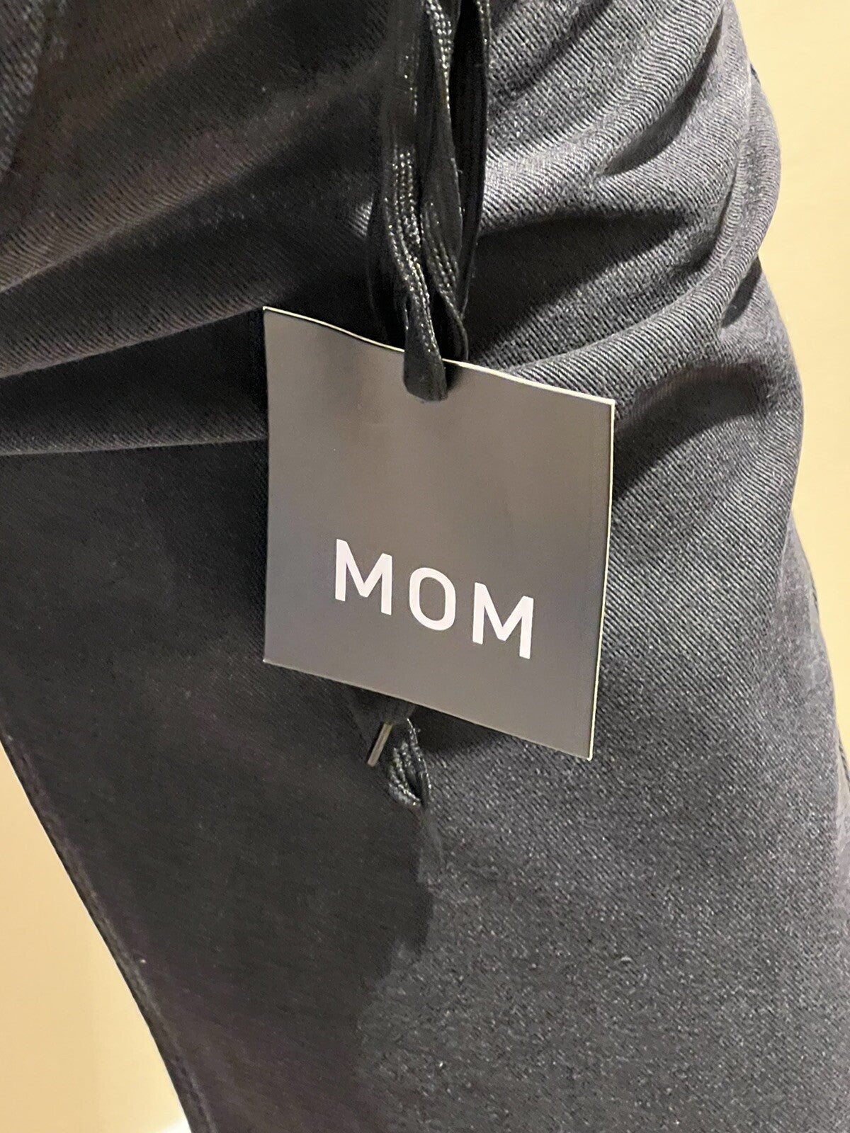 Blue Savvy Mom Jeans Straight Leg Denim Stretch Women's Size 13/31