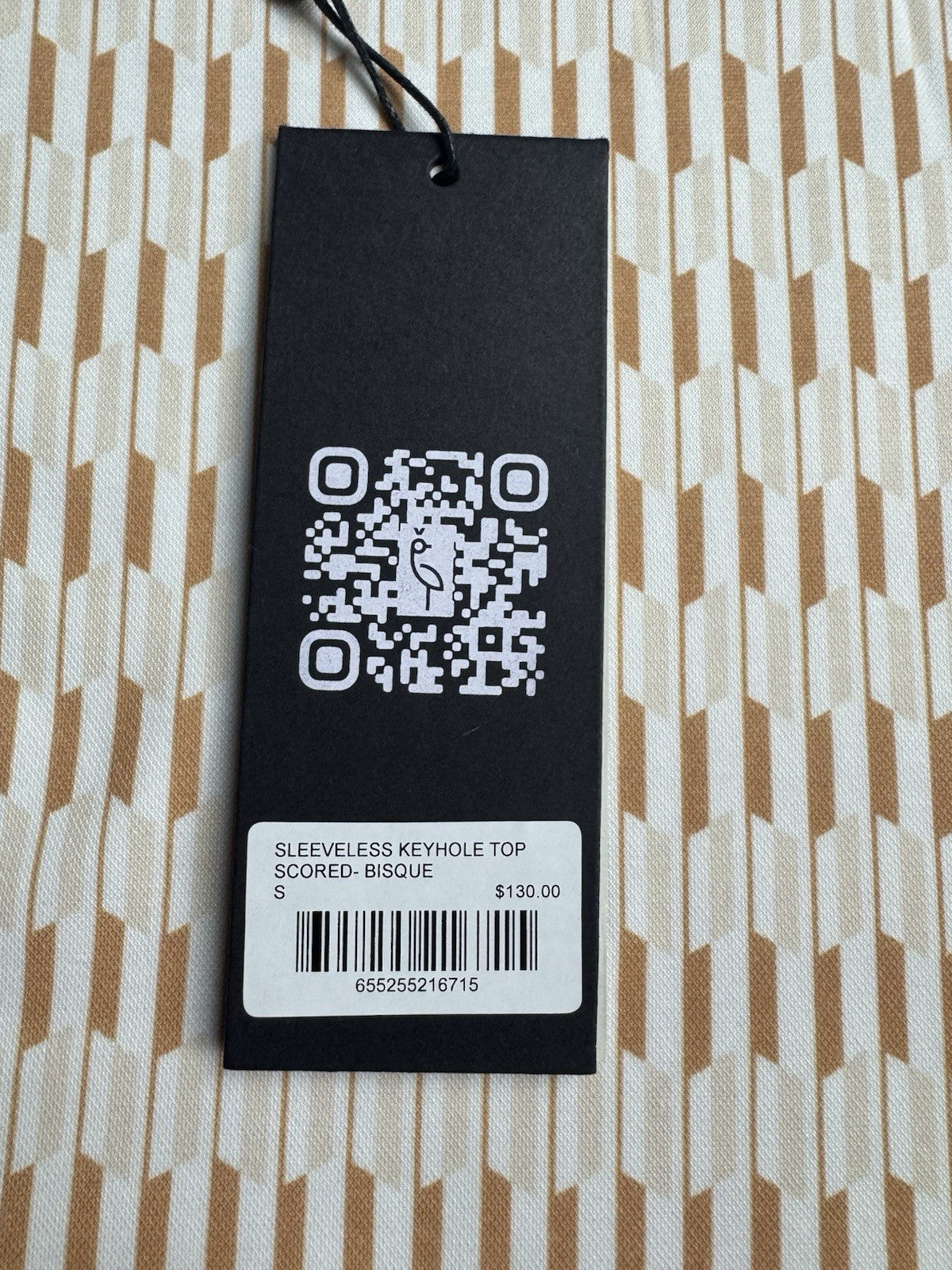 $130 A. Putnam Women’s Sleeveless Keyhole Top Sz S. (B.170)