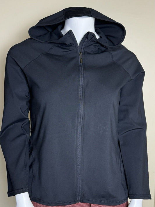 Stretch The Rules Women's Black Sz  L Full Zip Jacket