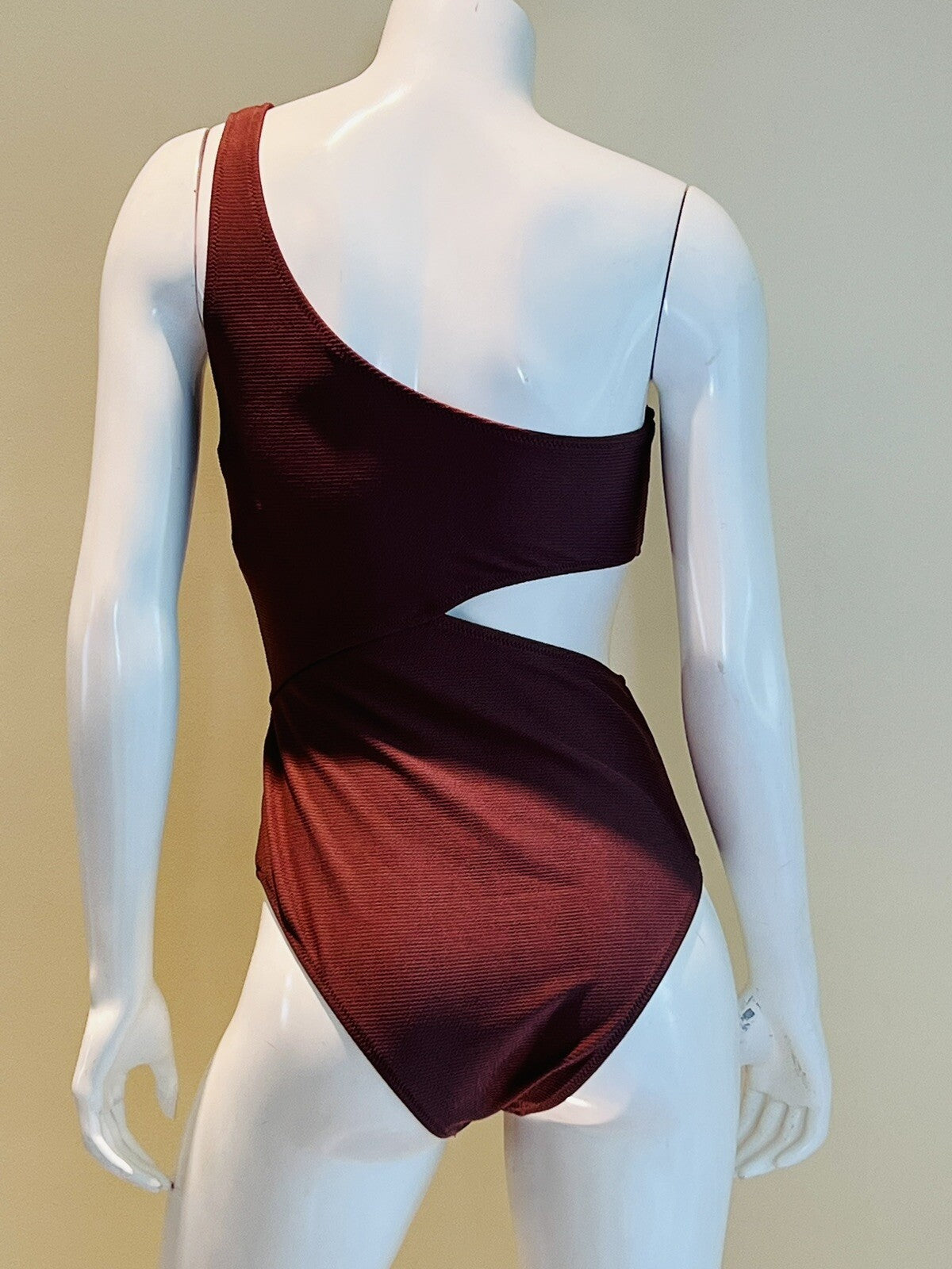 Cupshe Bathing suit One Pc Swimsuit Women’s Sz M swimwear Brown