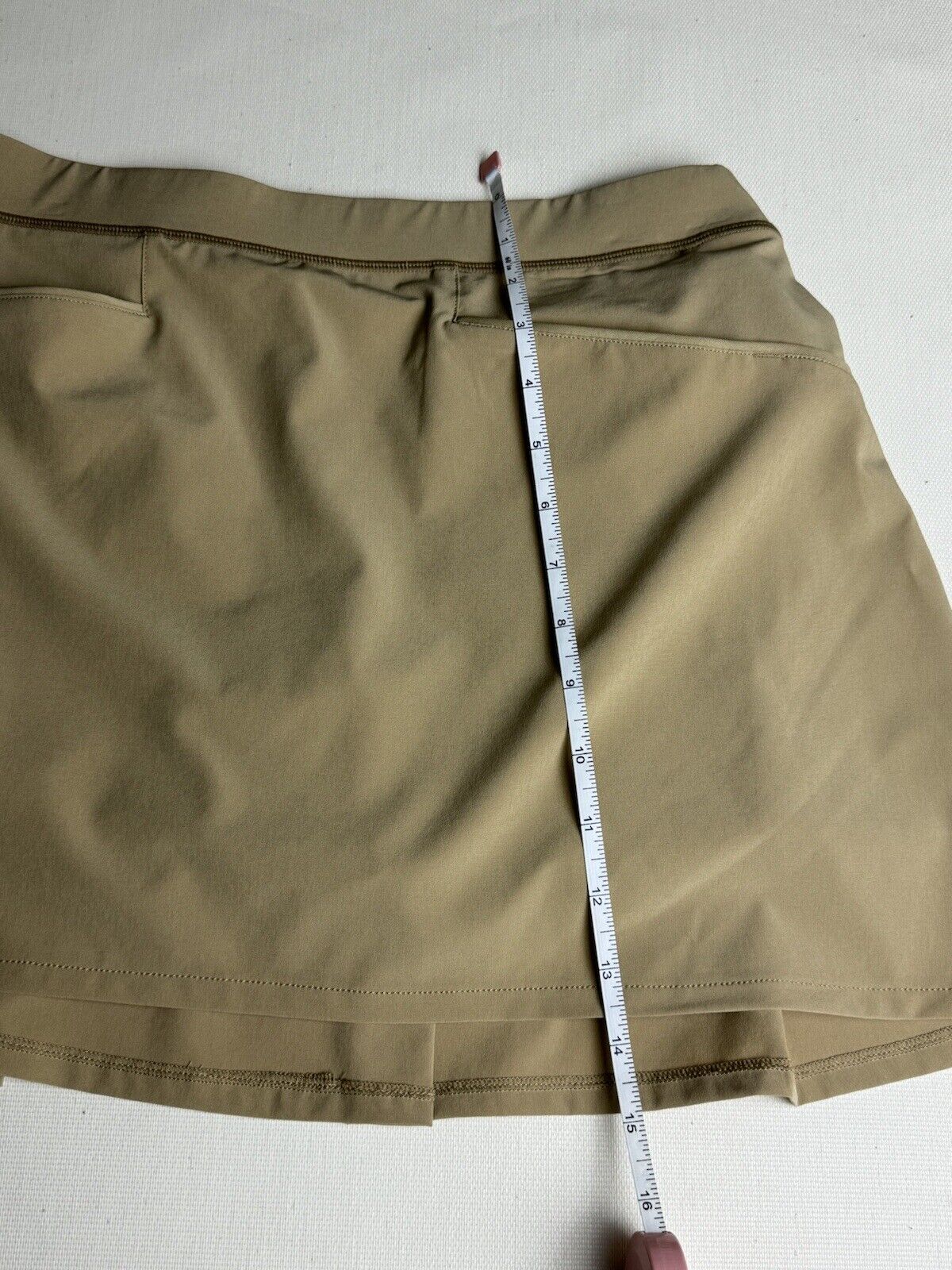 Ralph Lauren RLX Golf Women’s Khaki Skirt Skort Sz M. (50)