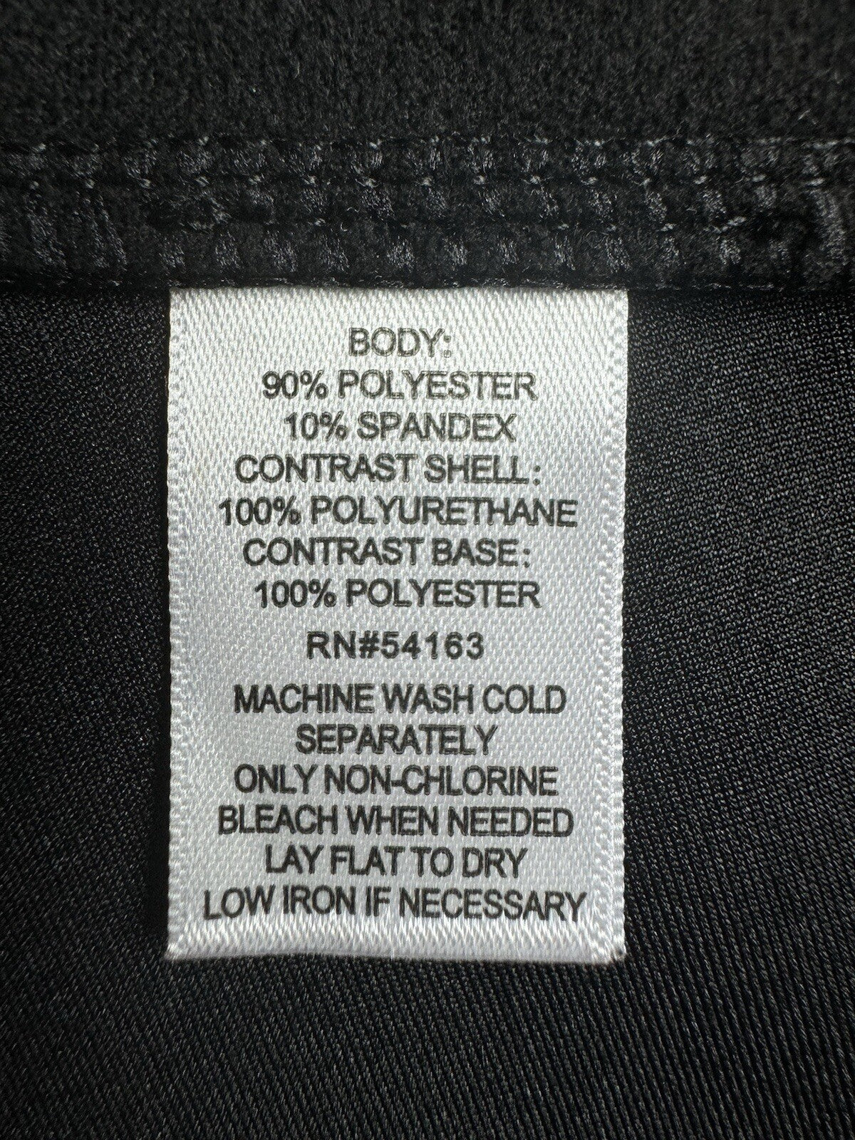 $79 Marc New York Women’s Black Pants Faux Leather Sz 3XL  (B.72)