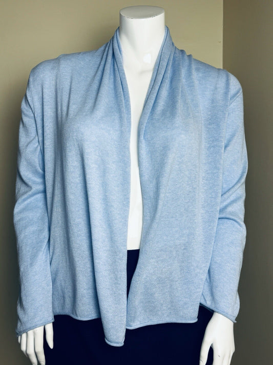 Alashan Cashmere Women’s Blue Cardigan Size  XL. (B.109)