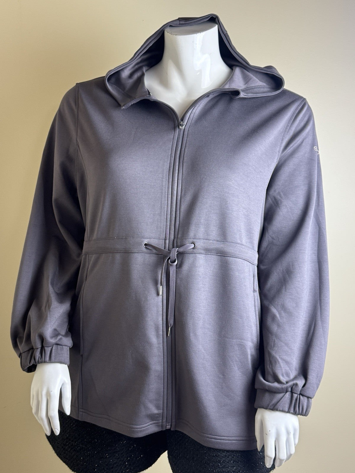$99 Spyder Sport Jacket Women's Gray Sz XL.          (B.171)