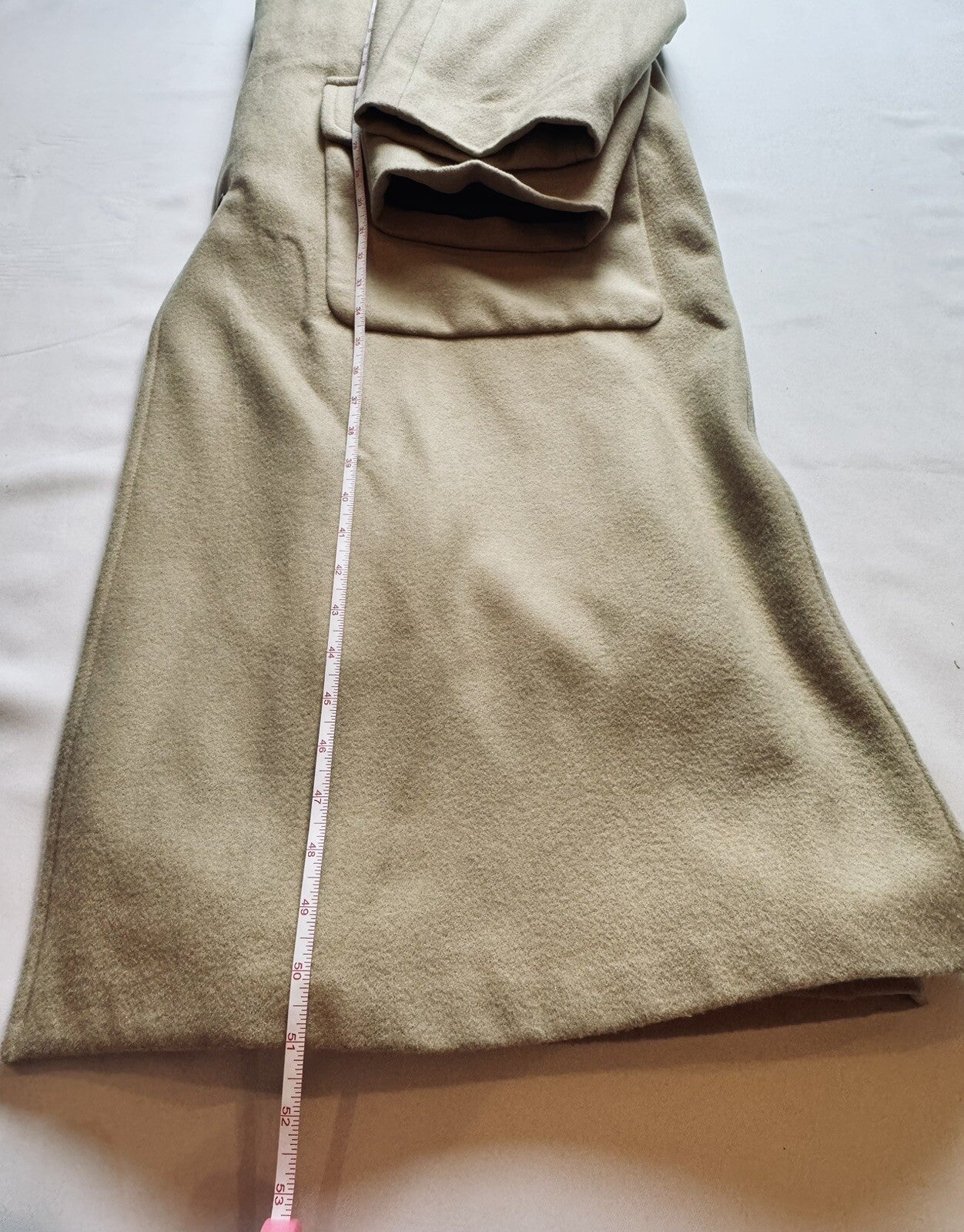 $289 Tommy Hilfiger Women’s Wool Trench Coat Storm Pea coat W/ Vest Sz XL . (55)