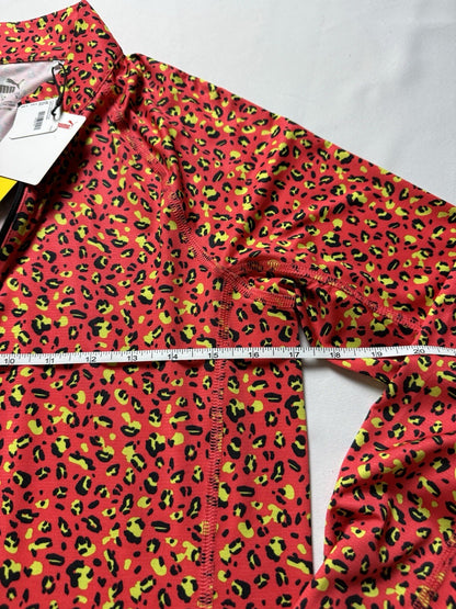 Puma Women's Leopard Print Sweatshirt Size S.   (B.110/1)