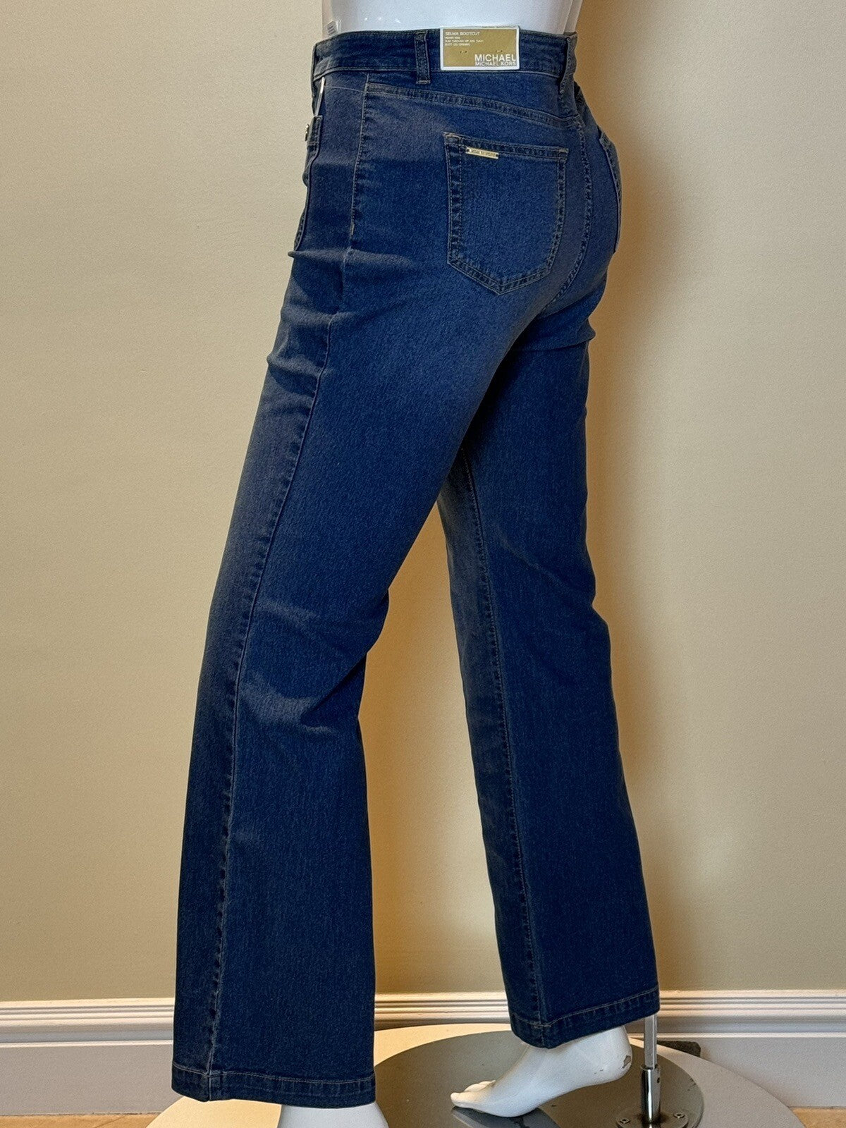 $125 Michael Kors Women's Bottom Blue Denim Jeans Size 14.     (60)