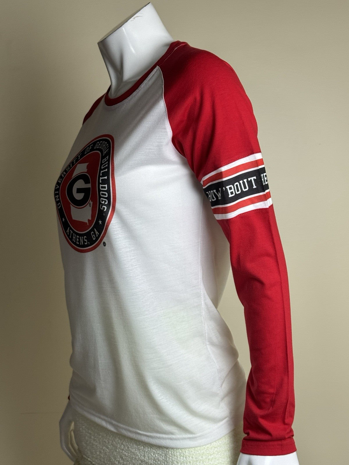 LeverWear Women's University of Georgia Logo Sweatshirt Sz M.   (B.032)